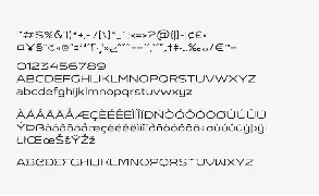 Galifex font