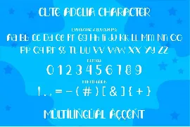 CUTE ADELIA Display Font