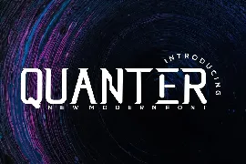 Quanter font