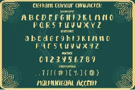 Elephant GlamourDisplay Font