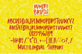 Hungry Brush - Playful Brush Font