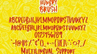 Hungry Brush - Playful Brush Font