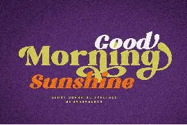 Glory sunshine font