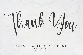 Acoustic - Swash Calligraphy font