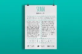 SUNN - Handwriting Font