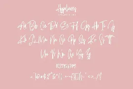 Hypoluxes Handwritten Signature Brush Typeface font