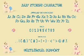 BABY STORIES Display Font