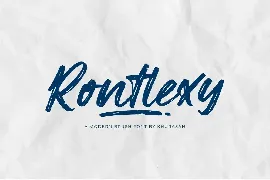 Rontlexy font