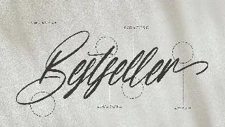 Bestseller - Beautiful Calligraphy font