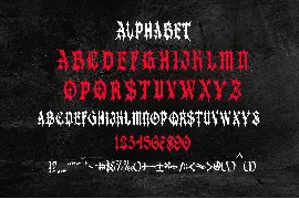 Semurak Metal Font