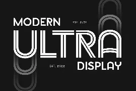 Uppercut - Sans Serif Display Font