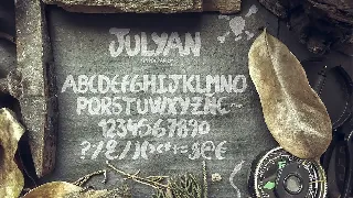 Julyan + Extras font