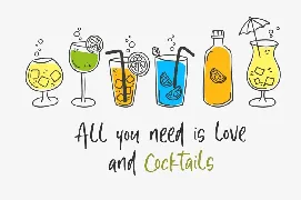 Fresh Cocktails font