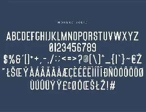 Monerd - Simply Sans Serif font