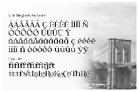 Brooklyn font