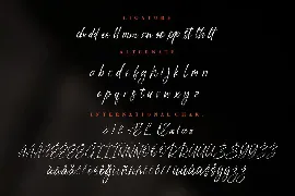 Sabertooth Signature Brush font