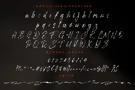 Sabertooth Signature Brush font