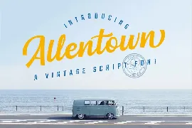 Allentown font