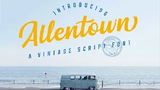 Allentown font