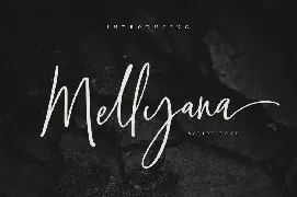 Mellyana Script font