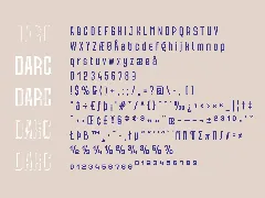 Darc font