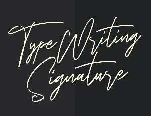 Chordettes Signature Script Brush Handmade Font