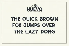 Nuevo - Vintage Adventure Font