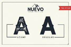 Nuevo - Vintage Adventure Font