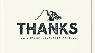 Nuevo - Vintage Adventure Font