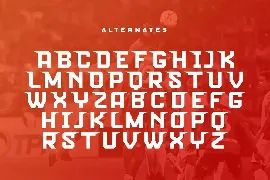 Soccer - Modern Sport Logo Font