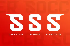 Soccer - Modern Sport Logo Font