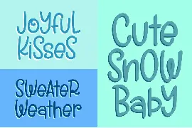 Winter Wishes font