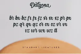 Dalgona Script font