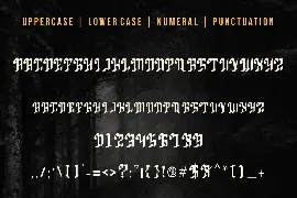 SEROGAS font