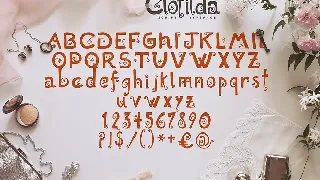 Clotilda font