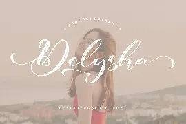 Delysha Script Font