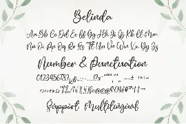 Belinda - A Duo Font