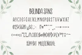 Belinda - A Duo Font