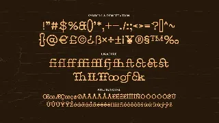 Vecinita - Western Display Font