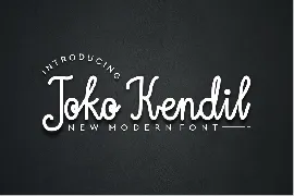 Joko  kendil font