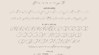 Andaluse Selioth Script Font