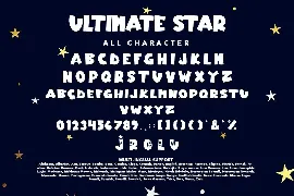 Ultimate Star font