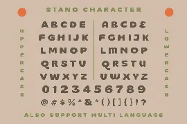 Stano Sans font