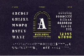 Baschone font