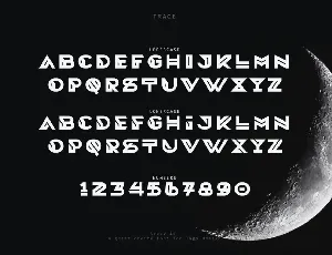 Trace font