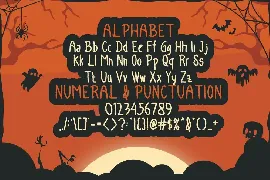 Halloween Horornich - Spooky Font