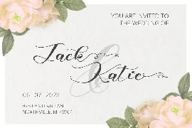 Southern Script font