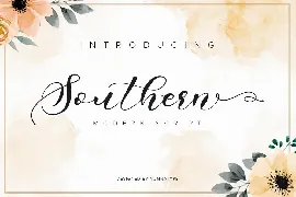 Southern Script font