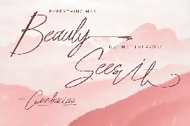 Awely Shiny - Handwritten Font