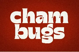 Chambugs font